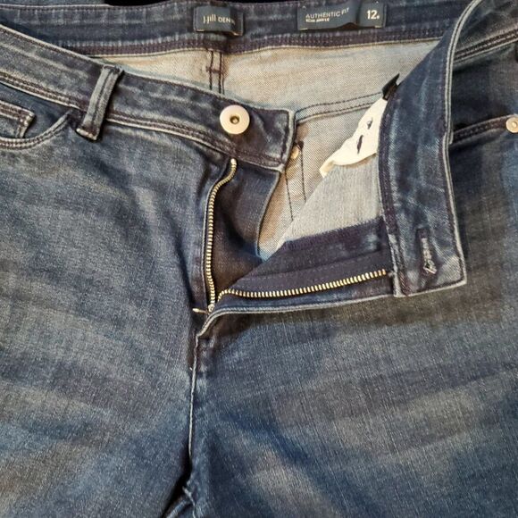 J.Jill Denim AUTHENTIC fit Slim Ankle women's 12R  jeans - Picture 4 of 7